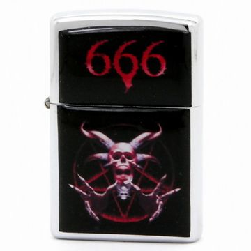 Зажигалка Бафомет 666 (290)