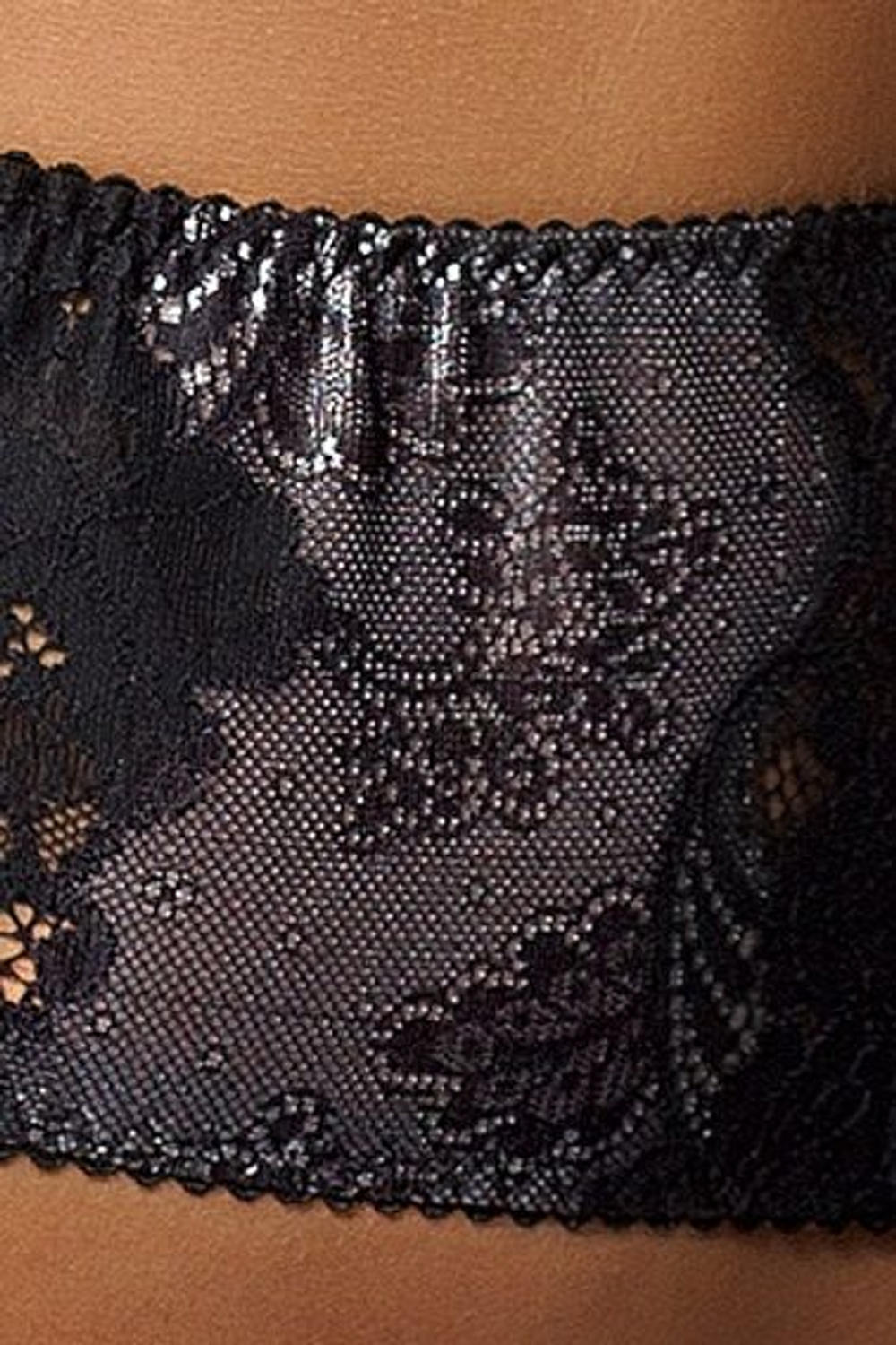 Роскошный комплект с открытой грудью Alexia (Размер: XXL-XXXL) (Цвет: черный)