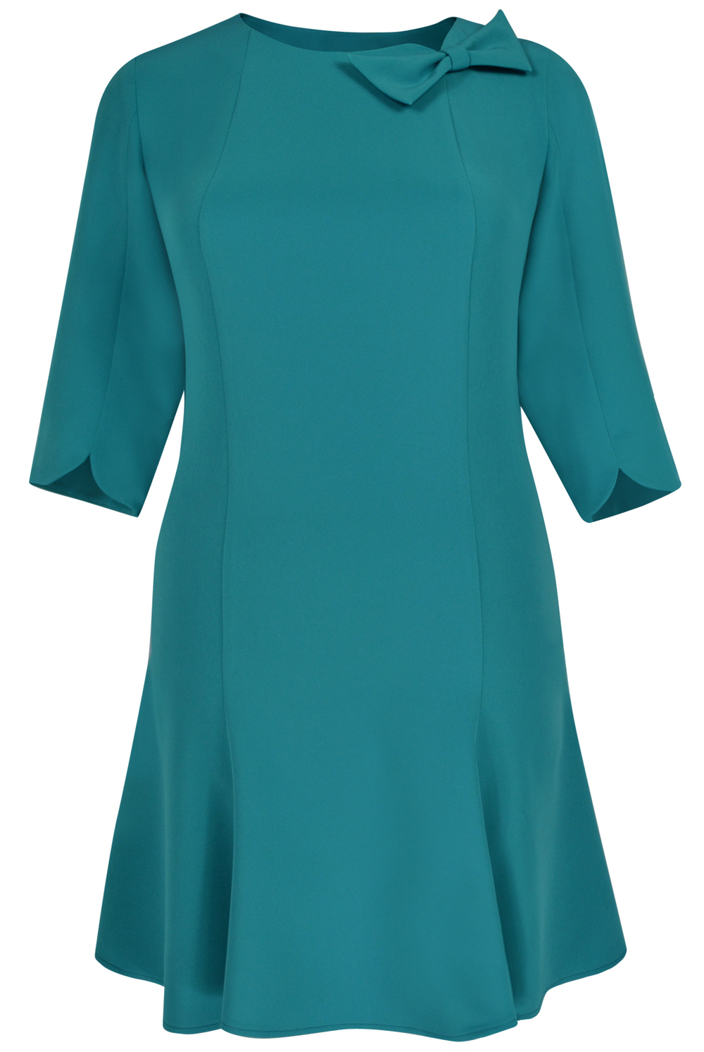 Платье женское 1464оп, бирюза #184Бир051464оп