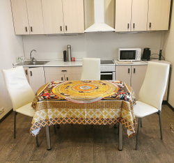 Скатерть "Звездный атлас", по мотивам звёздного атласа Андреаса Целлария "Harmonia Macrocosmica"