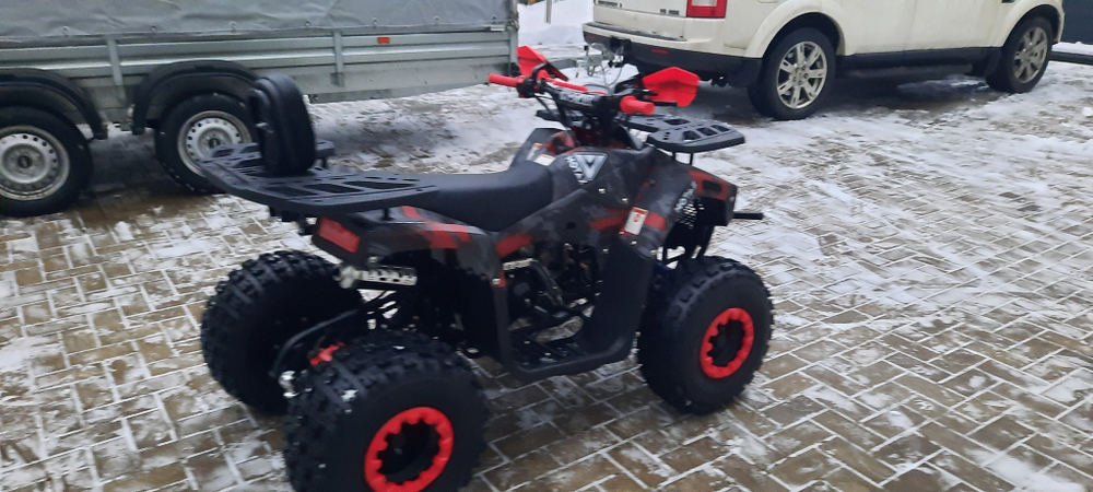 Квадроцикл MOTAX Grizlik Super Lux 125cc (2024). БУ - тест-драйв