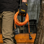 Удлинитель-шнур силовой Garden Series, б/з, ПВС, 10м, 1 розетка, 2 x 1,5 мм, Denzel