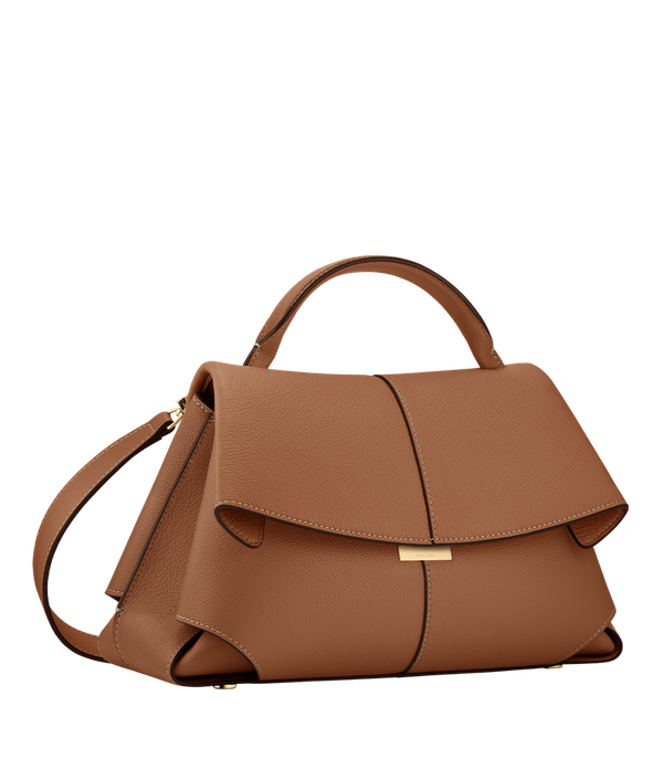 Сумки Polene Mokki EDITION TEXTURED CAMEL