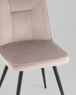 Стул Hedd велюр капучино