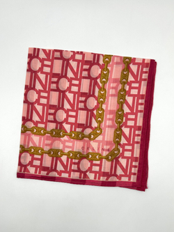 Платок розовый Celine