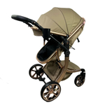 Коляска 2 в 1 Dalux 608 экокожа
