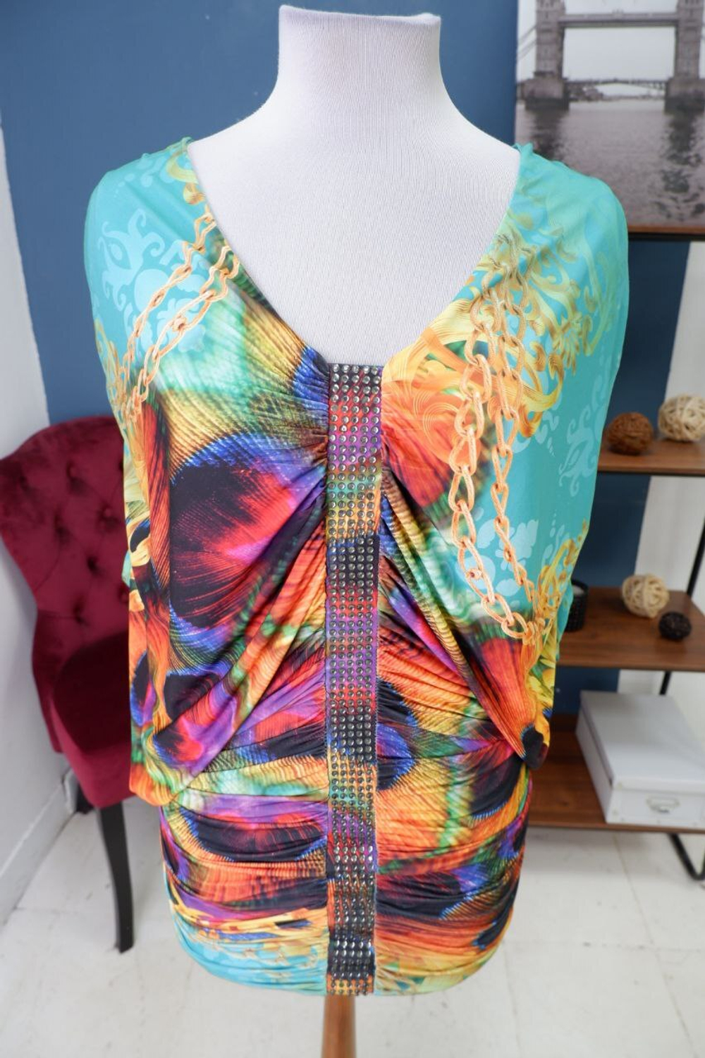 Блузка Te Amo красивая 44 размер