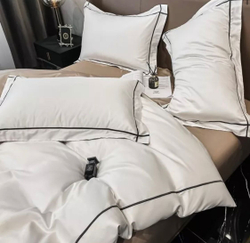 ZEPHYR HOME КПБ Двуспалка KING SIZE Мако-Сатин 100s Белый