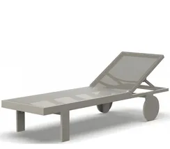 Шезлонг на колесах Gatsby Basic тортора