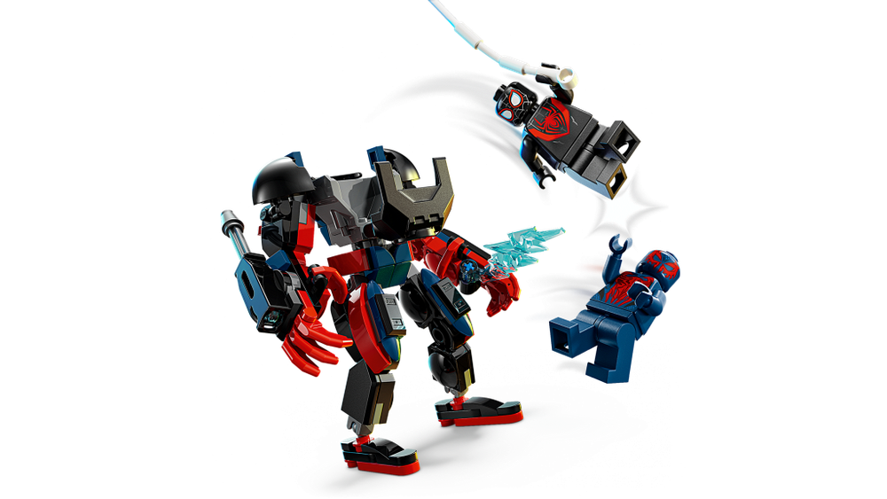 Конструктор LEGO Super Heroes 76337 лего Битва Майлза Моралеса и Spider-Man 2099