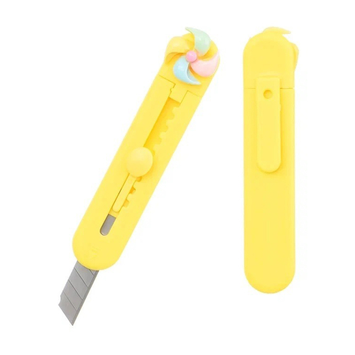 Нож канцелярский Basir для бумаги, лезвие - 4 см, размер 9,2 см