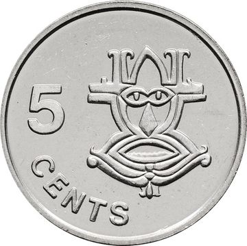 5 центов 1996 Соломоновы острова