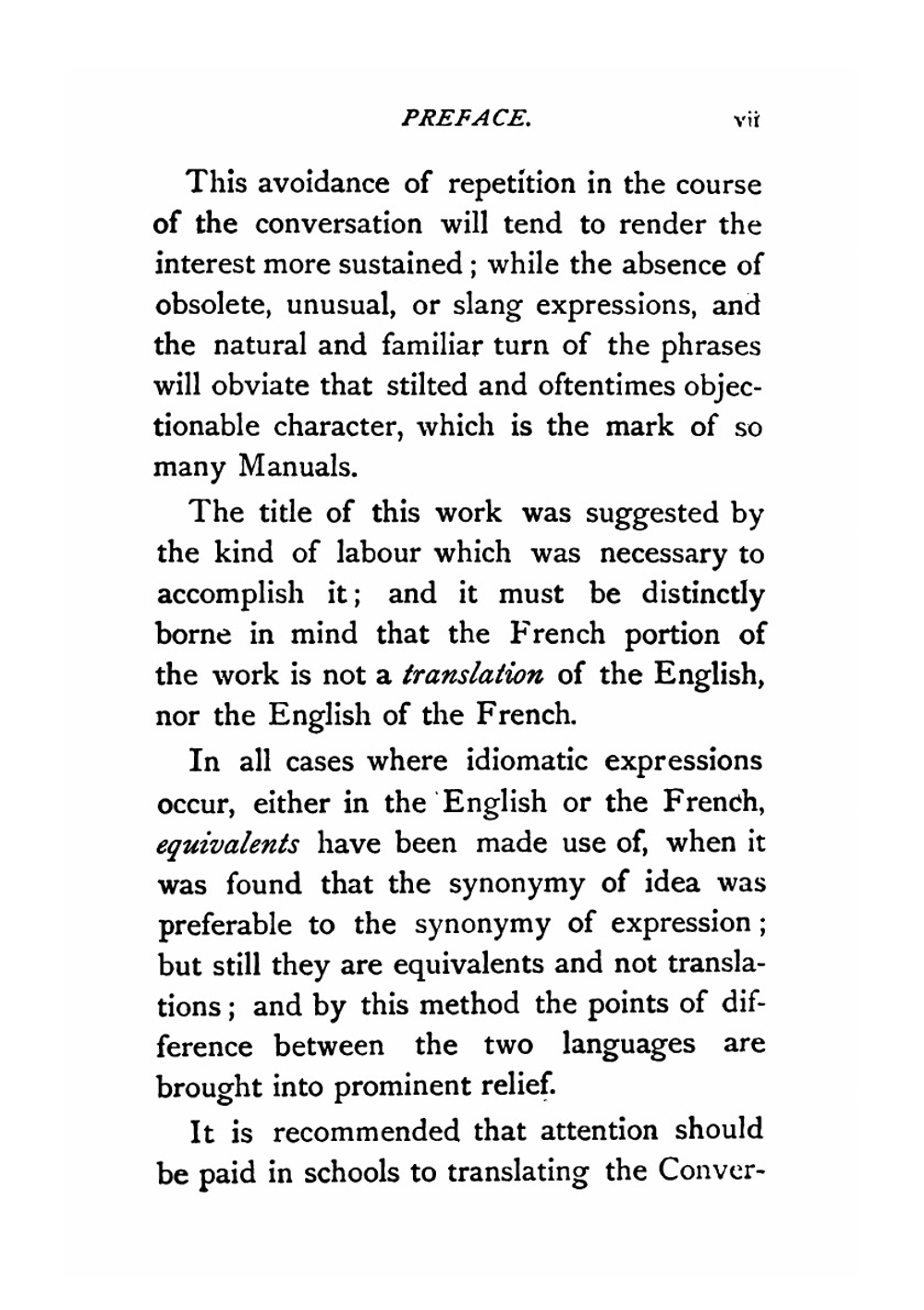 Class-Book of Comparative Idioms. English - French | Jules Bué; W. Collett Sandars