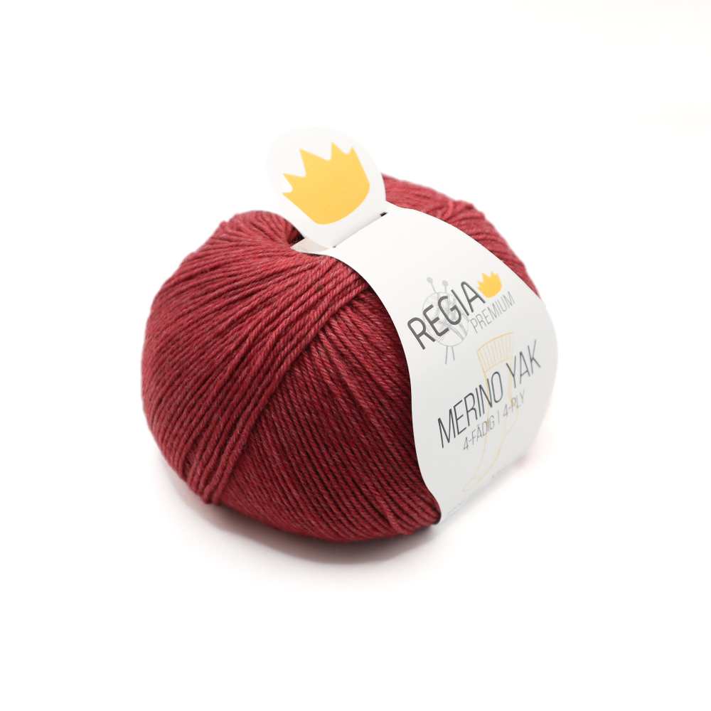 Regia Premium Merino Yak - 07507 малиновый меланж
