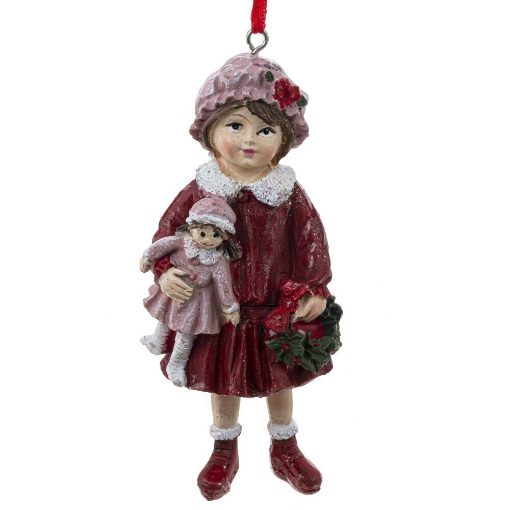 GAEM Изделие декоративное подвесное "Девочка/Мальчик", L5 W3 H11 см, 4в.