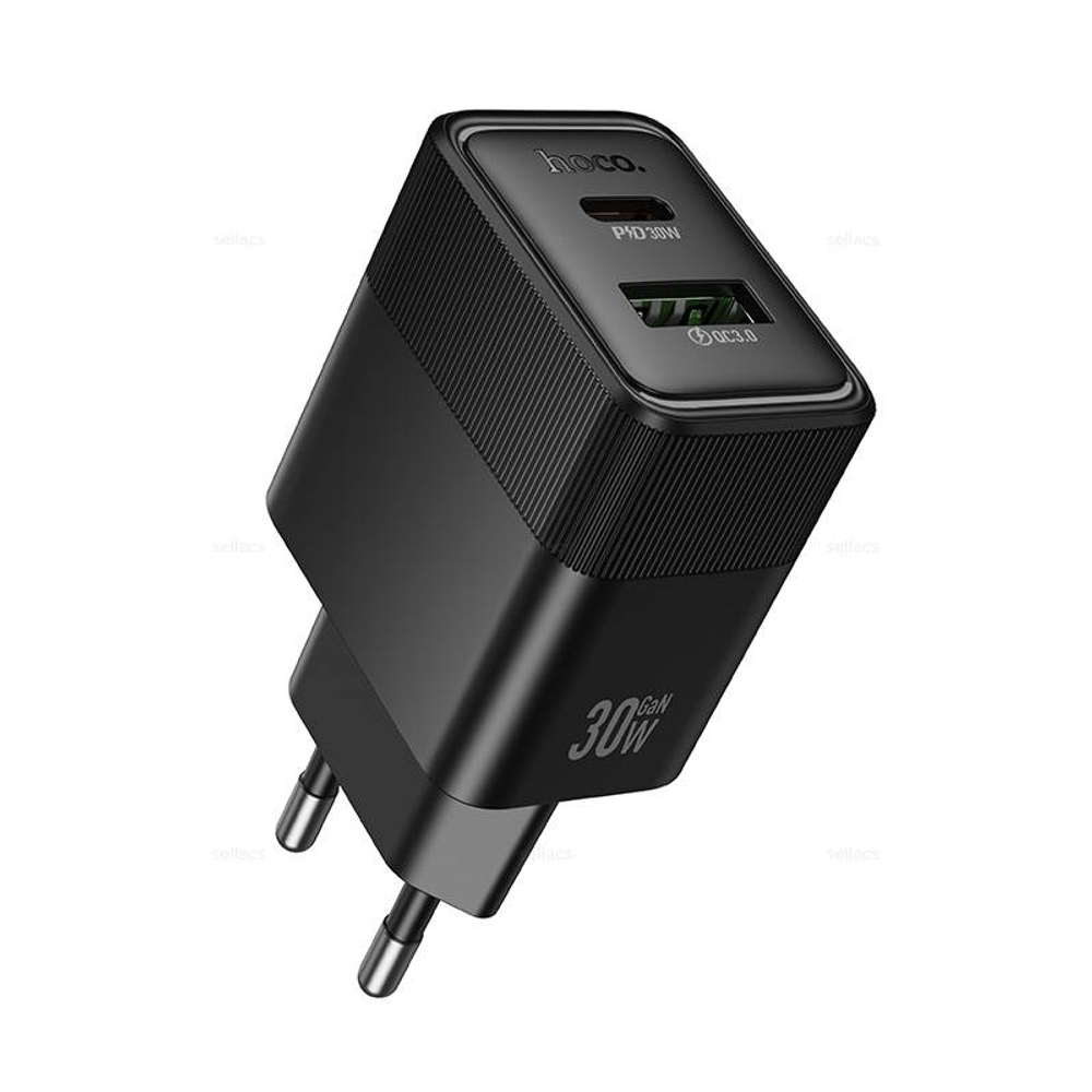 Зарядное устройство Hoco PD30W+QC3.0 CS112A (black)