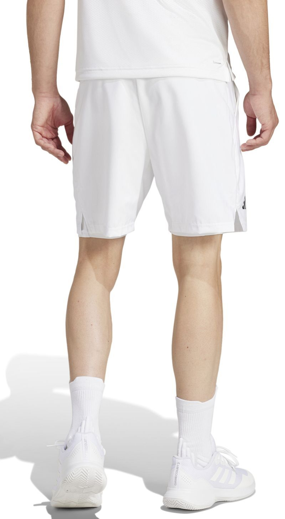 Мужские теннисные шорты Adidas Tennis Club Climacool 2 in 1 Short - белый