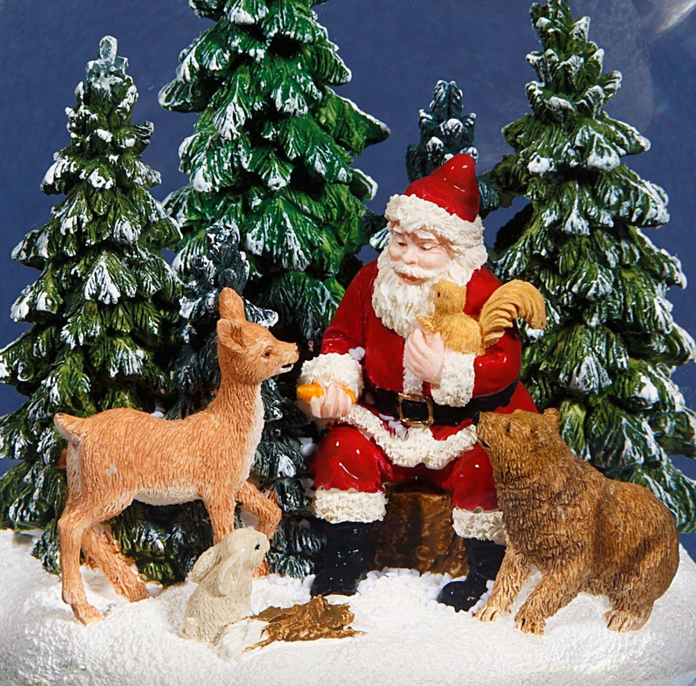 Шар со снегом Добрый Дедушка Мороз