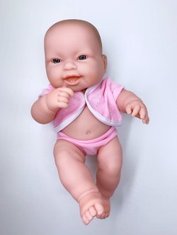 Пупс BERENGUER виниловый 36см с ванночкой для купания (16305)