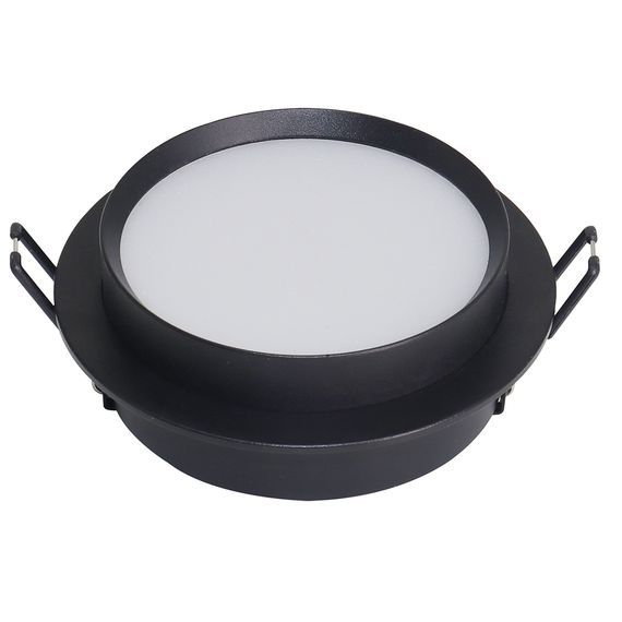 Светильник встраиваемый Feron DL507 потолочный GX53 черный круг 51349