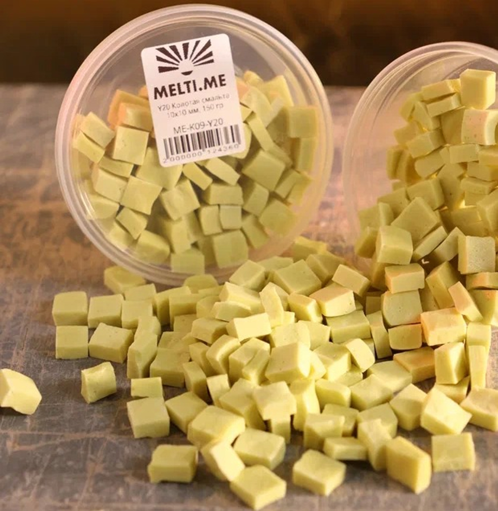 Нота Y20 Колотая смальта 10х10 мм, 150 гр