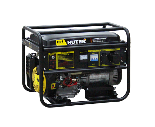 Электрогенератор Huter DY11000LX-3 - [8,5 кВт / 380V] трехфазный