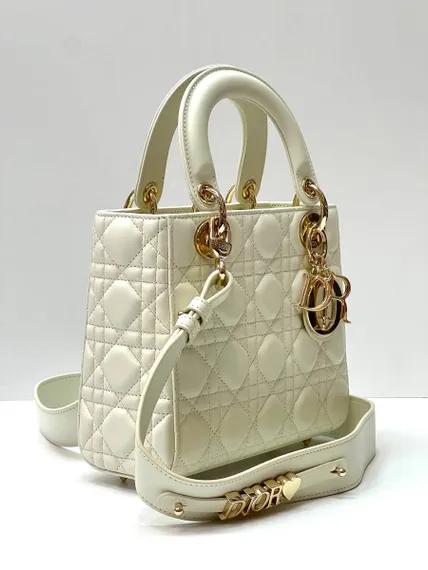 Сумка Dior Lady Dior, белый