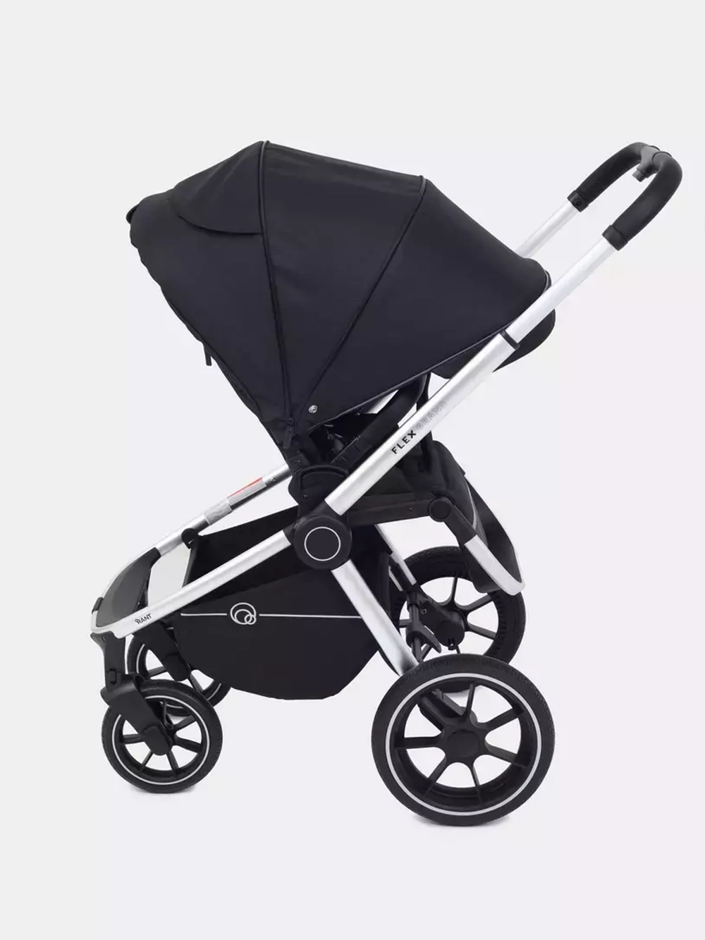 Коляска детская "FLEX GRAND" (2в1) RA072 Midnight Black + сумка