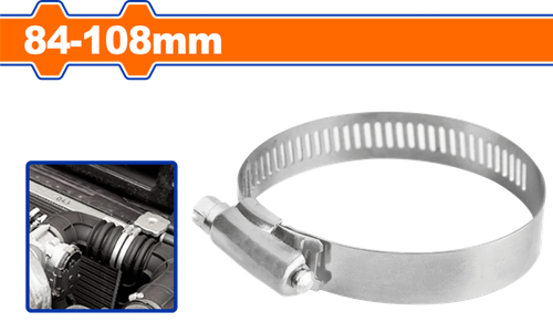 Червячный хомут 84х108 мм 5 шт (25/250) WADFOW WHU2915