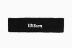 Повязка на голову Wilson Черная 2025 | Спортивный аксессуар