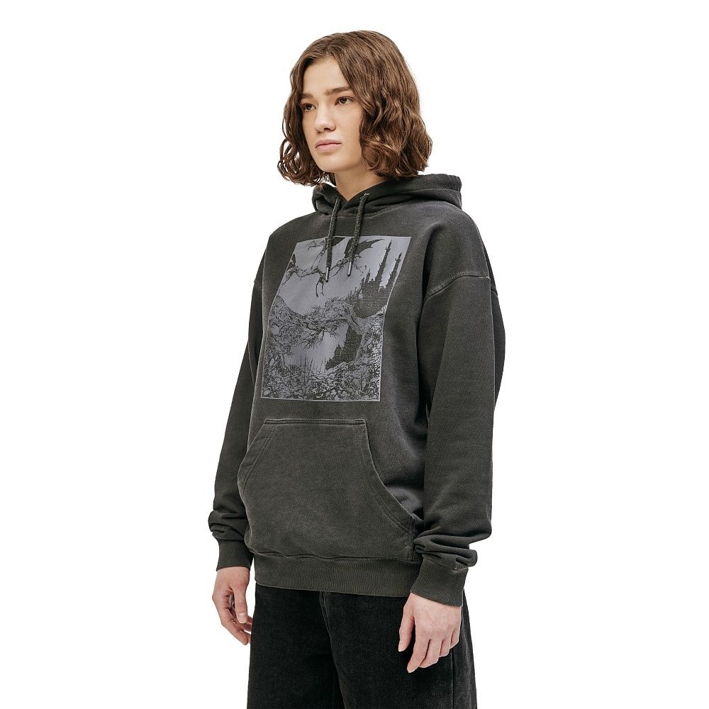 Худи Волчок Purgatory серый