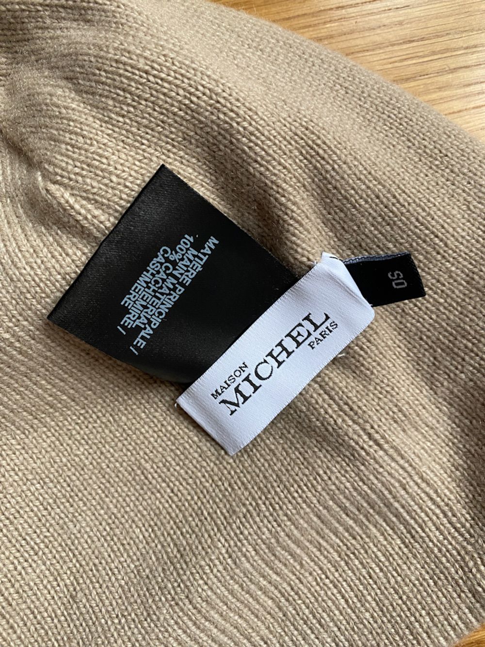 Кашемировая шапка Maison Michel, 128