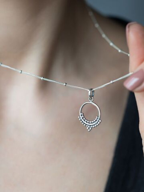 Подвеска ИНДИЯ, серебро