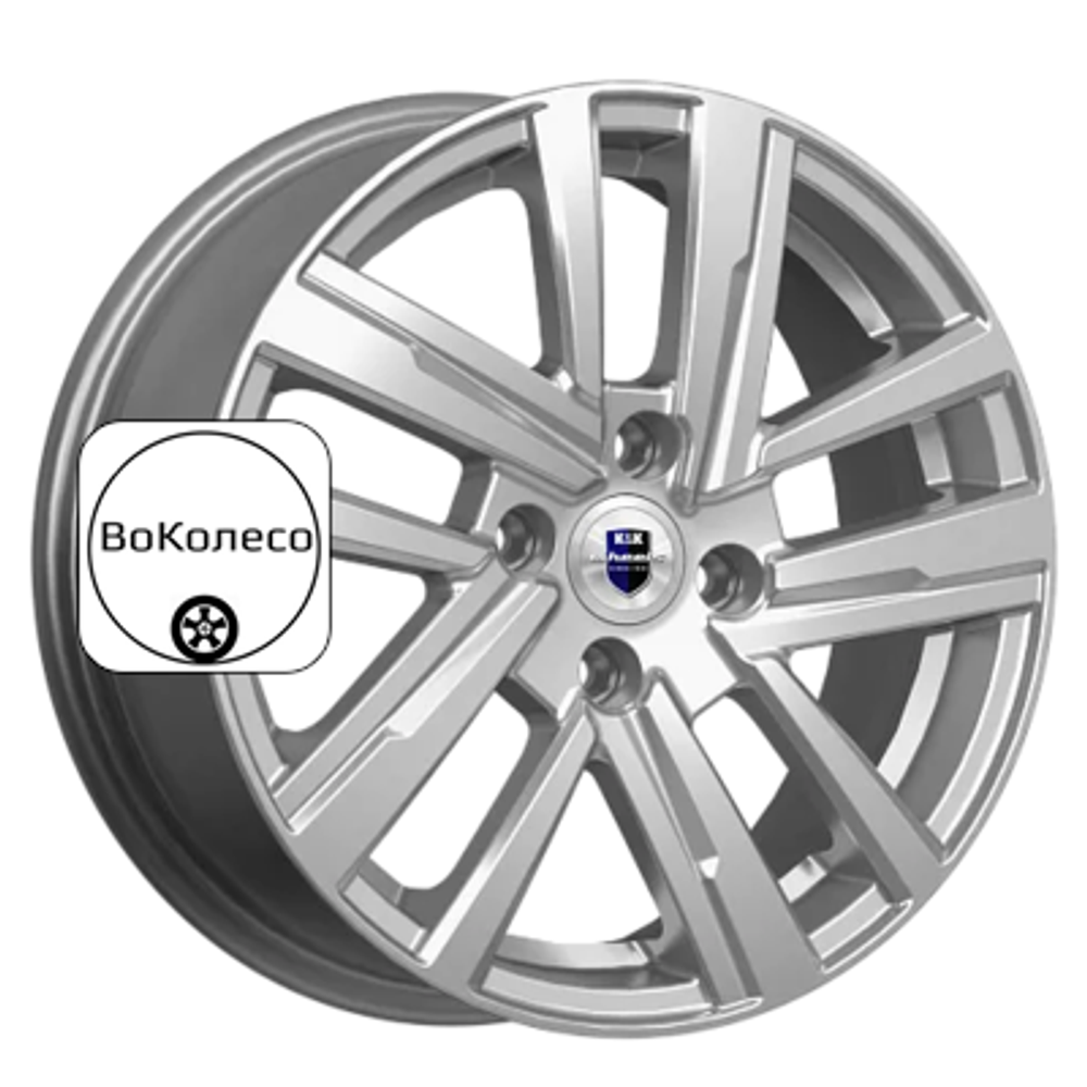 6x15/4x100 ET46 D54,1 Хант (КС1034) Дарк платинум K&K