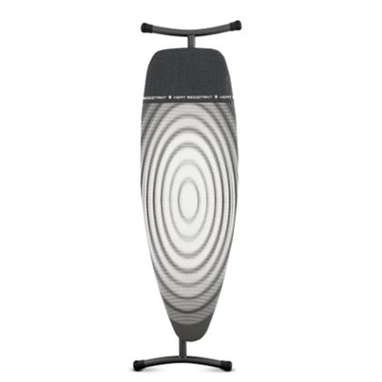 Гладильная доска 135x45 см Brabantia Титановые круги 345647