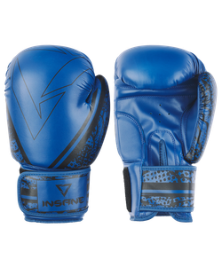 Перчатки боксерские ODIN, ПУ, синий, 10 oz