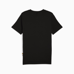 PUMA X SCUDERIA FERRARI МУЖСКАЯ ФУТБОЛКА С ПРИНТОМ SPORTSWEAR, ЧЕРНЫЙ