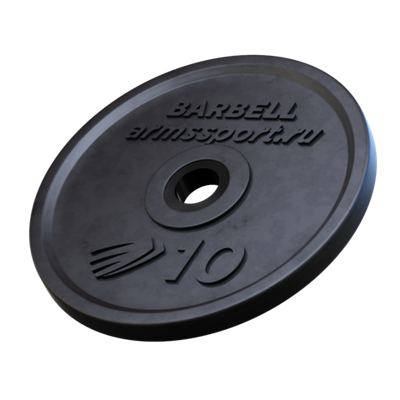 Диск Олимпийский ARMSsport 10 кг Barbell ЕВРО-КЛАССИК