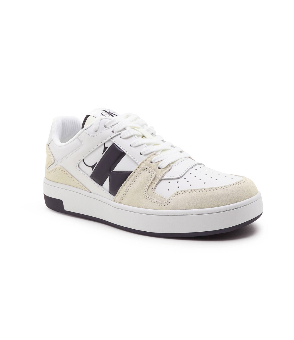 Кожаные кроссовки CALVIN KLEIN JEANS - белый(YM0YM00933)