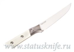 Нож Microtech Kitchen Boning Bolster G-10 3100B-10IV Ivoryфотография - 4