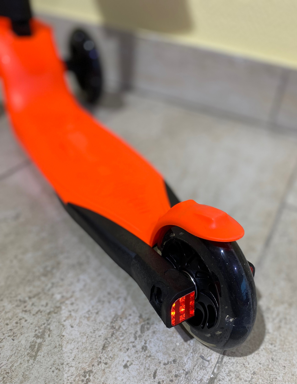 Самокат трехколесный кикборд Дерзкий Стайл Classic оранжевый до 50 кг С-003-0-19/89-l