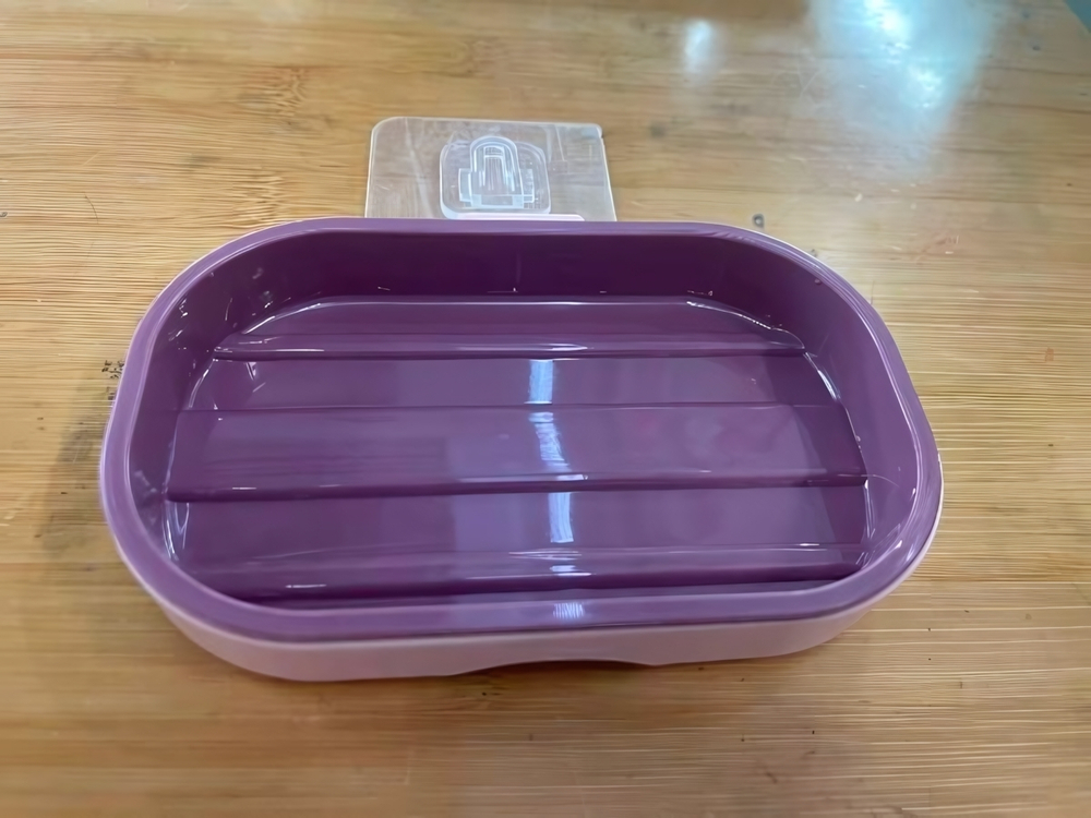 Мыльница Белла фиолетовая HM9010