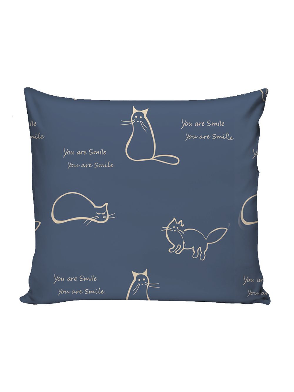 Постельное белье перкаль Сказка "Котики/Котики (компаньон)" 1,5-сп Наволочка 70х70 см 1 шт Простынь на резинке 90x200 см Пододеяльник 145x215 см