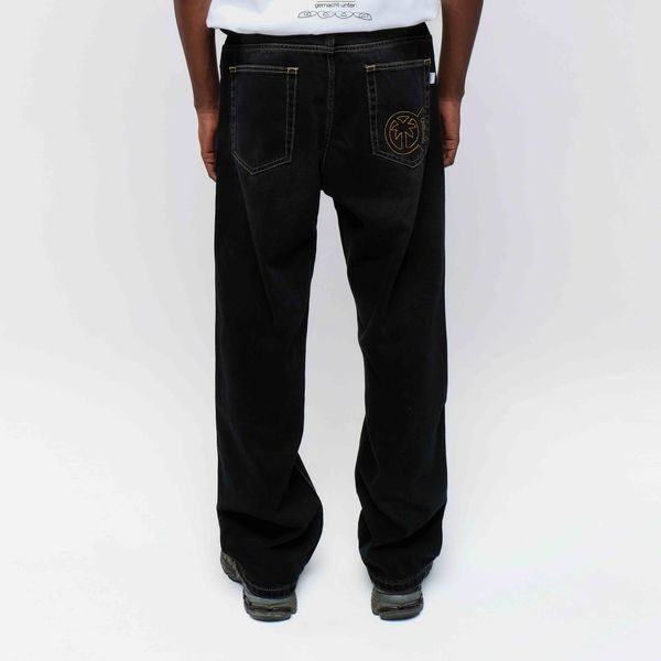 Джинсы Trademark черные - фото 10