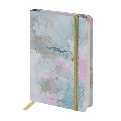 Записная книжка А6 100л. линия "Megapolis journal. Primavera" на резинке (BrunoVisconti)