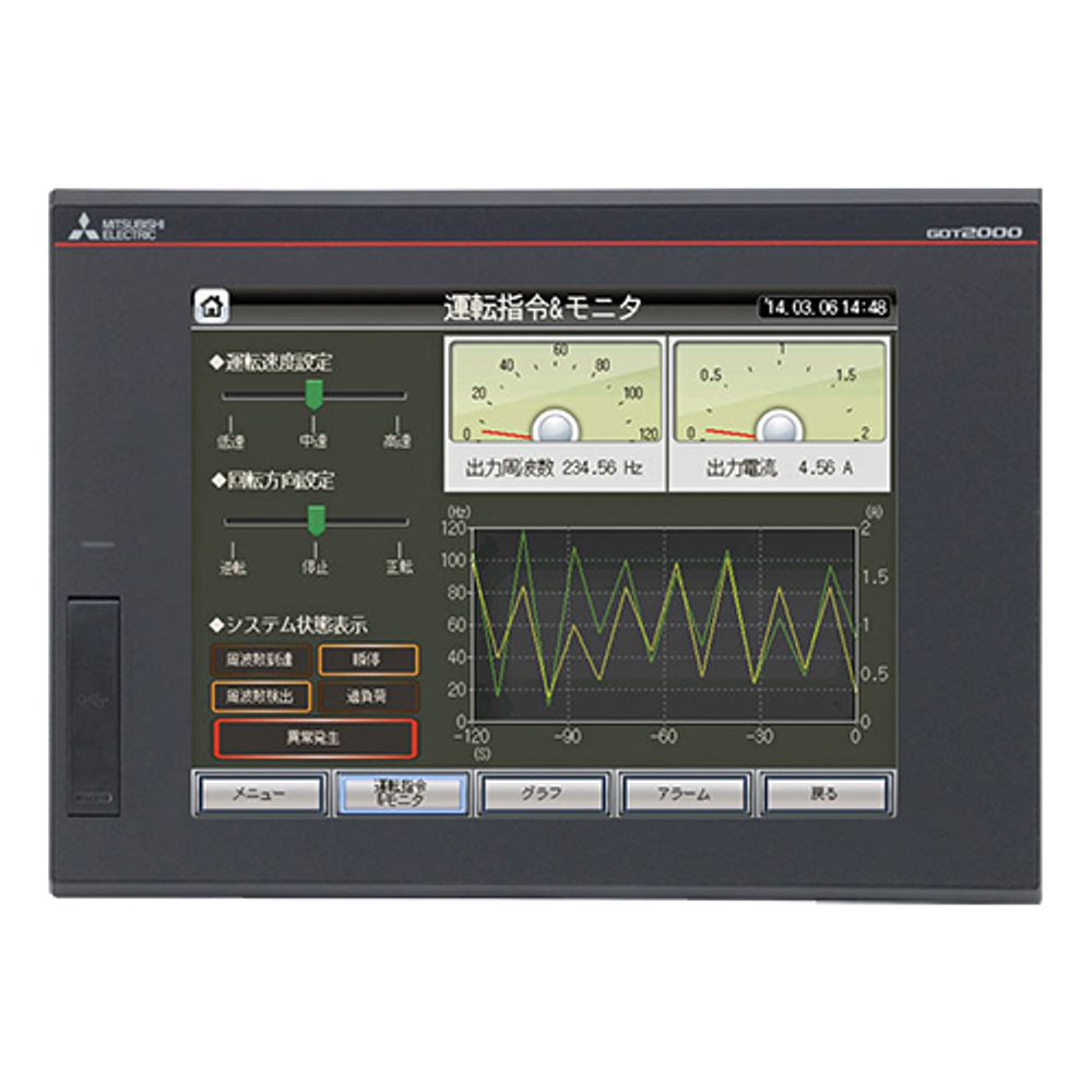 Mitsubishi Electric GT2508-VTBA 8,4 дюйма HMI