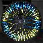 Светящийся зорб "Вселенная" ПВХ, диаметр 3 метра