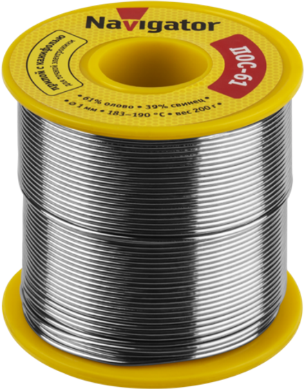 Припой Navigator 93 721 NEM-Pos05-61K-1-K200