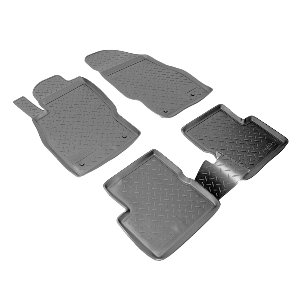 Ковры в салон Norplast/Unidec для Opel Corsa в кузове D (2006-), Черный, арт.NPL-Po-63-12