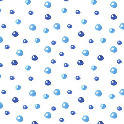 Синий и голубой горошек